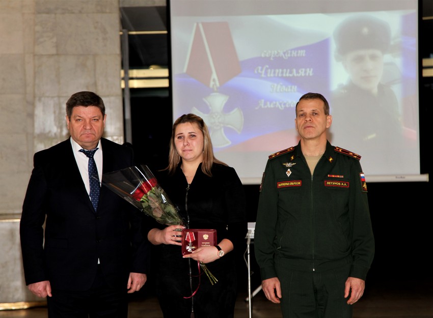 В Волгограде ордена Мужества переданы семьям погибших участников спецоперации